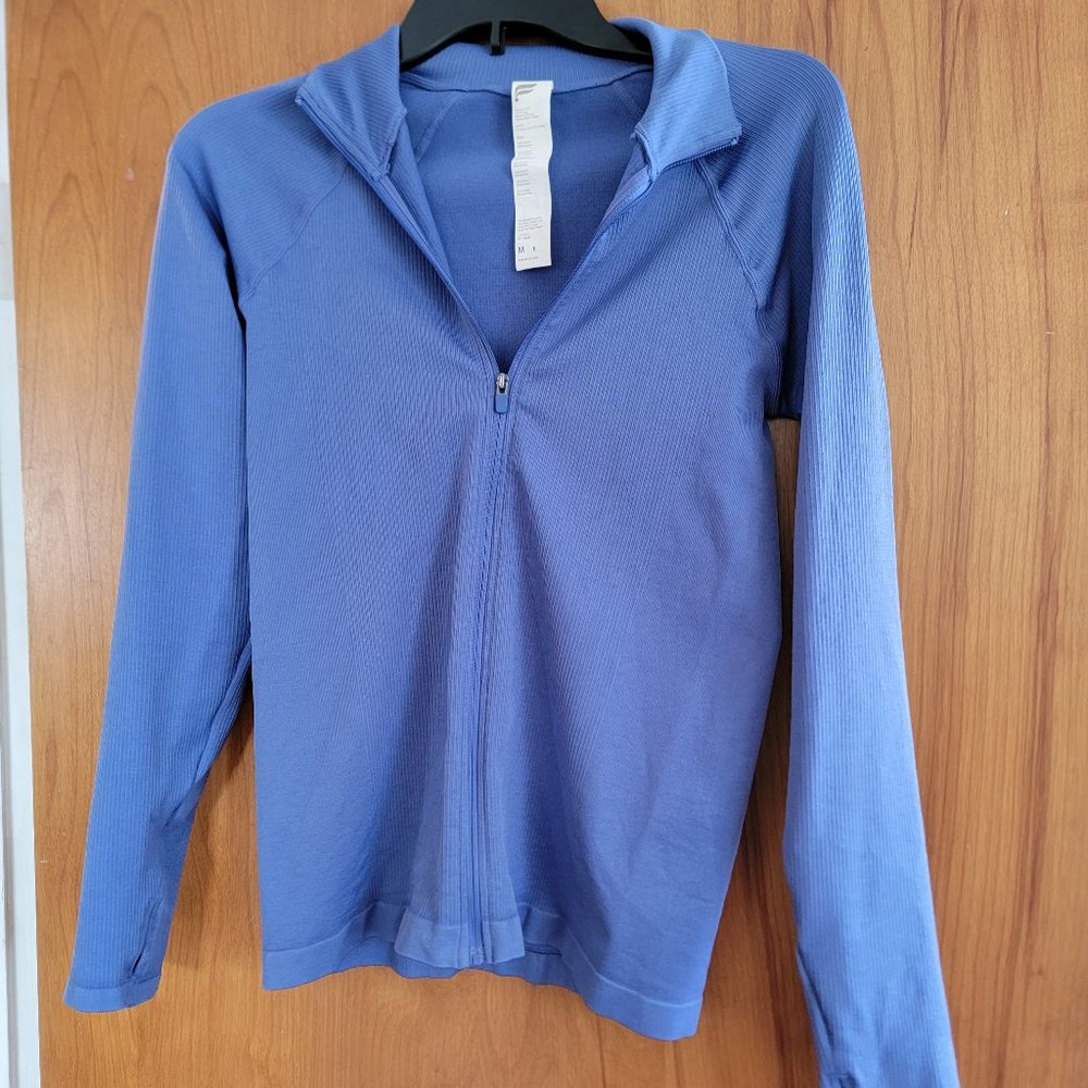 Fabletslics ribbed zip up jacket